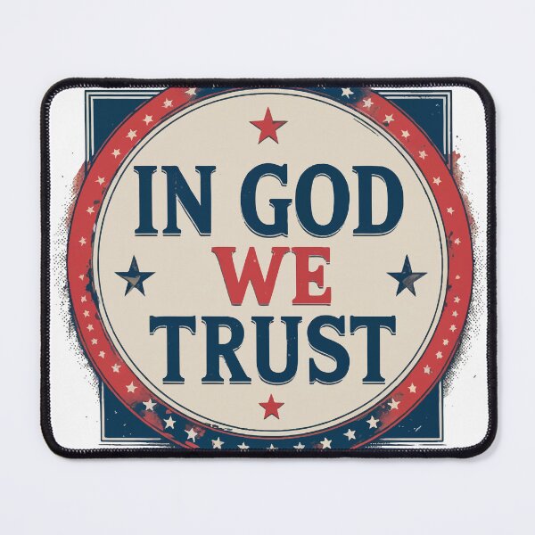 Item preview, Classic American Patriotic Seal – In God We Trust designed and sold by Moss and Moon Studio.