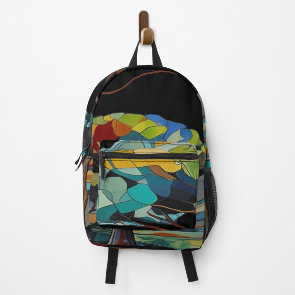 Item preview, Crazy patterned Mountains and Trees designed and sold by The Iconic Aussie.