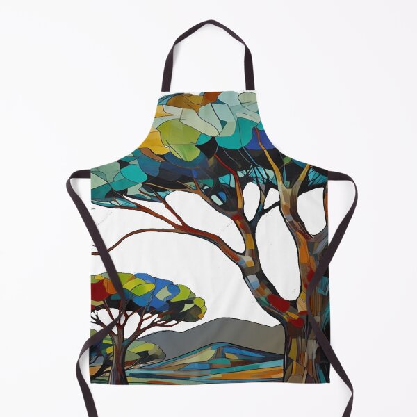 Item preview, Crazy patterned Mountains and Trees designed and sold by The Iconic Aussie.