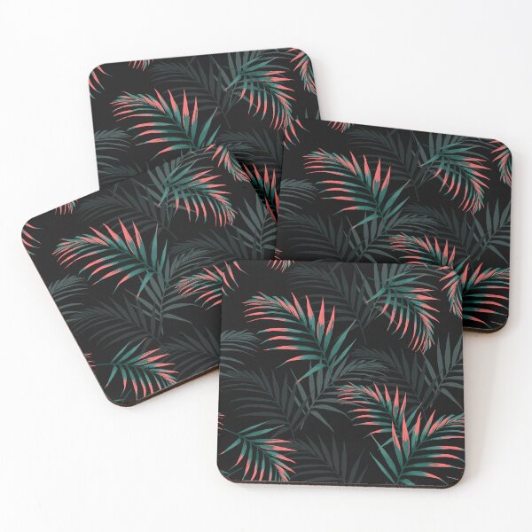 Item preview, Seamless tropical pattern, vivid tropic foliage, with palm leaves. designed and sold by MatyKotiv.