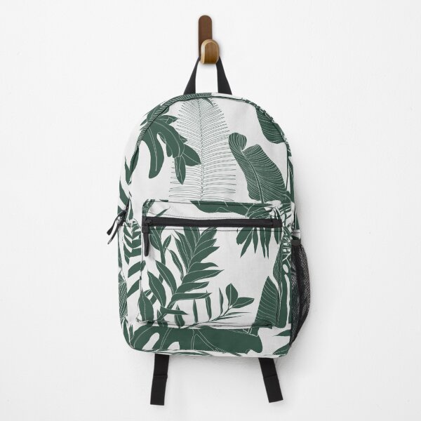 Item preview, Elegant seamless pattern with green hand drawn line tropical leaves. designed and sold by MatyKotiv.