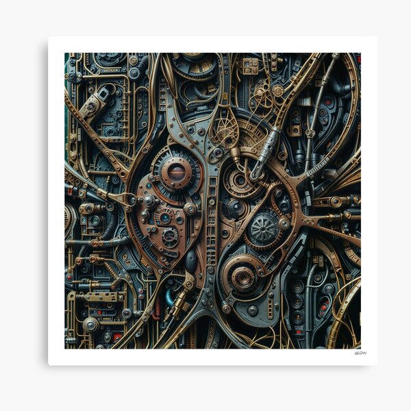 Aperçu de l'œuvre Steampunk 3 créée et vendue par olivier duchossoir.