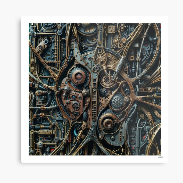 Aperçu de l'œuvre Steampunk 3 créée et vendue par olivier duchossoir.