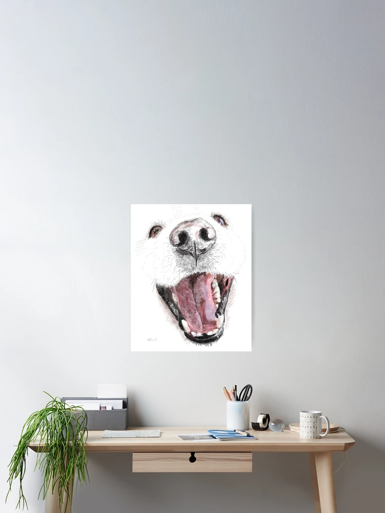 Thumbnail 2 of 3, Poster, Smile! designed and sold by Krista Wells.