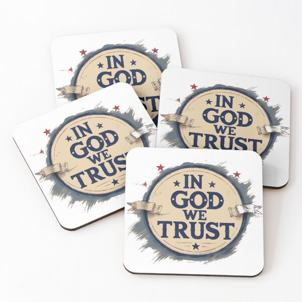 Item preview, Classic American Patriotic Seal – In God We Trust designed and sold by Moss and Moon Studio.