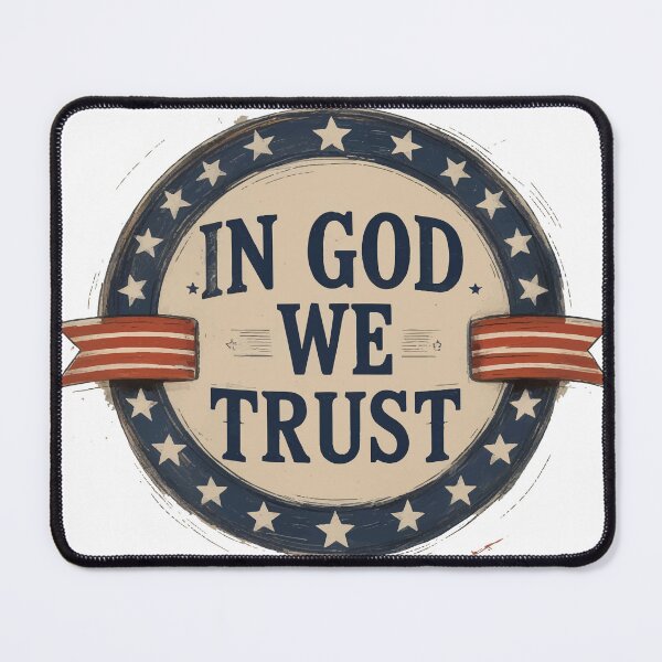 Item preview, Classic American Patriotic Seal – In God We Trust designed and sold by Moss and Moon Studio.