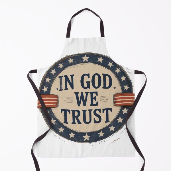 Item preview, Classic American Patriotic Seal – In God We Trust designed and sold by Moss and Moon Studio.