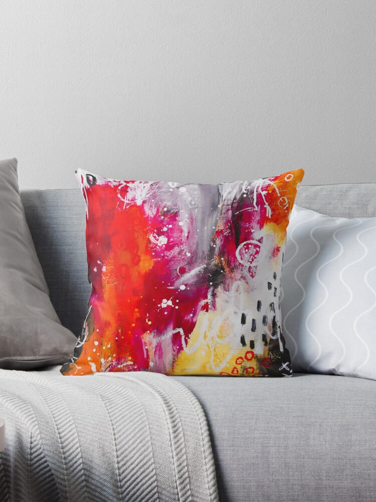 Aperçu de l'œuvre Coussin créée et vendue par artdumixedmedia.