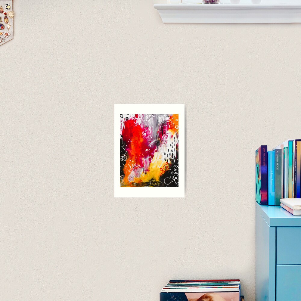 Aperçu de l'œuvre Impression artistique créée et vendue par artdumixedmedia.