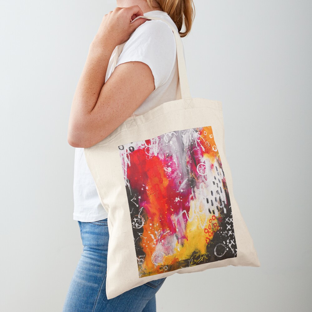 Aperçu de l'œuvre Tote bag classique créée et vendue par artdumixedmedia.
