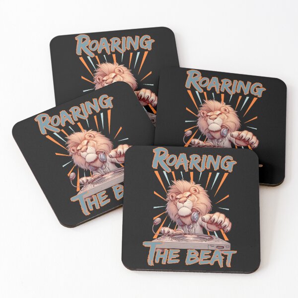 Item preview, A cool and funny lion as a DJ designed and sold by Animal world designs.