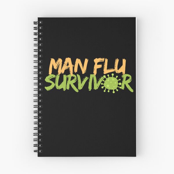 Item preview, Man Flu Survivor Funny T-Shirt designed and sold by EvocatiVerse.