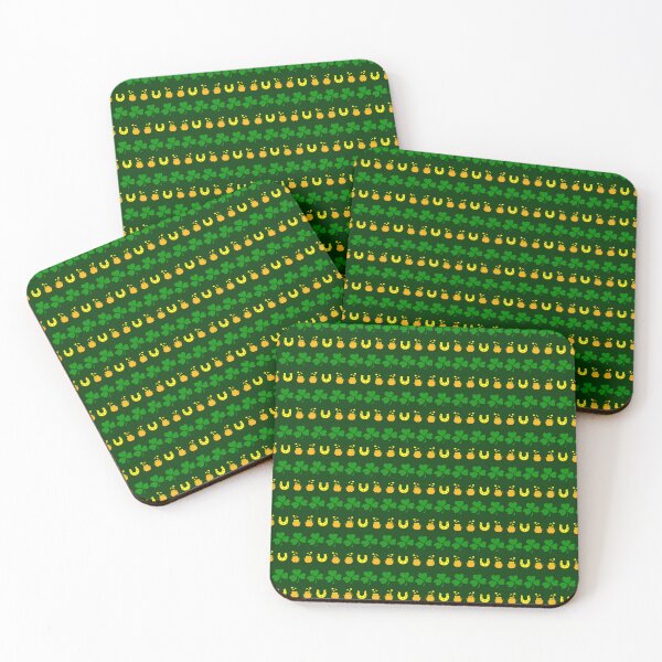 Item preview, Shamrock Gold Pot Pattern St Patrick's Day Pattern  designed and sold by FestivityFinds.