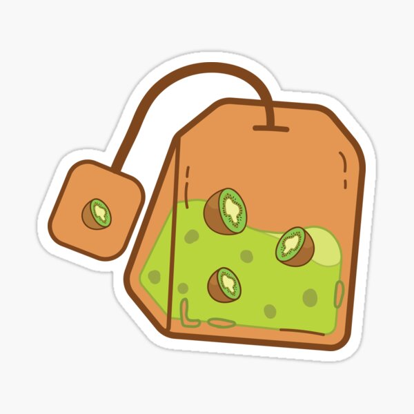 Item preview, Kiwi Teabag designed and sold by t0kneo.