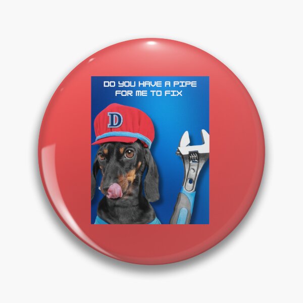Item preview, Plumber Dog Ready to Help by Linavi designed and sold by Linavi.
