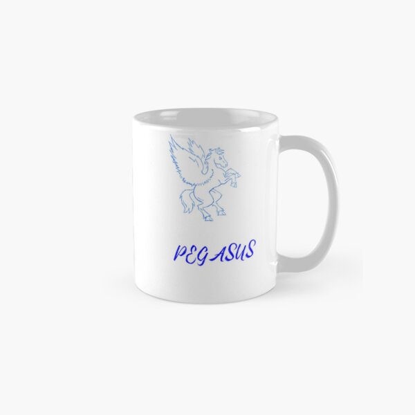 Vista previa del artículo con la obra «Pegaso», diseñado y vendido por goodluckduck.