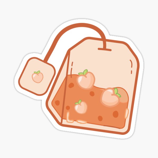 Item preview, Peach Teabag designed and sold by t0kneo.