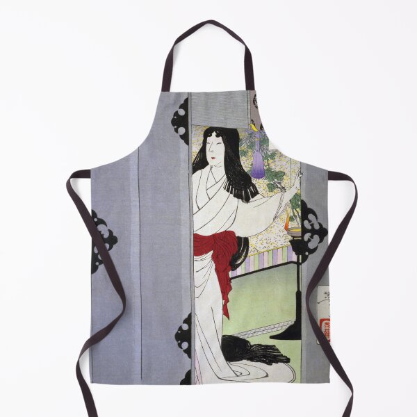 Item preview, "Yasurawate Nenamashi Mono wo Sayofukete Katafuku Made no Tsuki wo Mishikana – Tsukioka Yoshitoshi" designed and sold by store-wasabi.