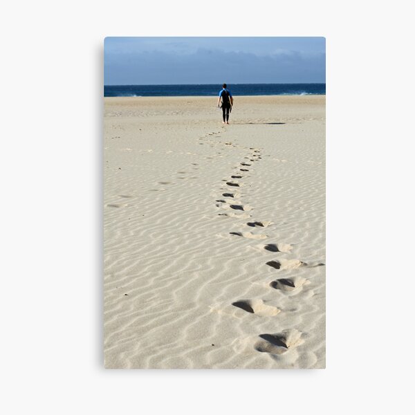 Footprints Canvas Print