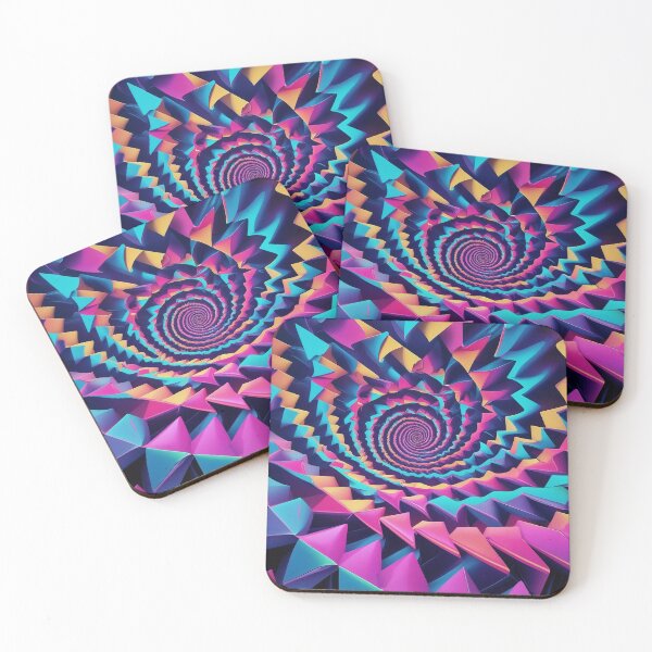 Item preview, Optical Illusion, Mind-Bending Challenge, Vibrant Colour designed and sold by ArtComixHaven.