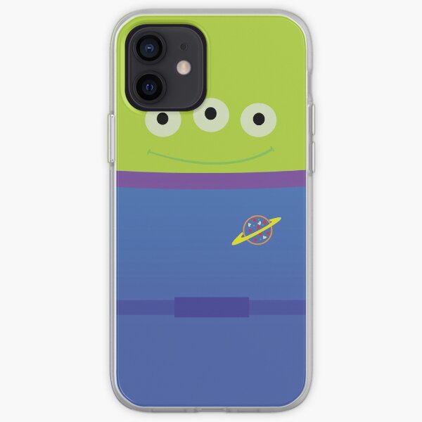Pizza Planet Alien Coque souple iPhone