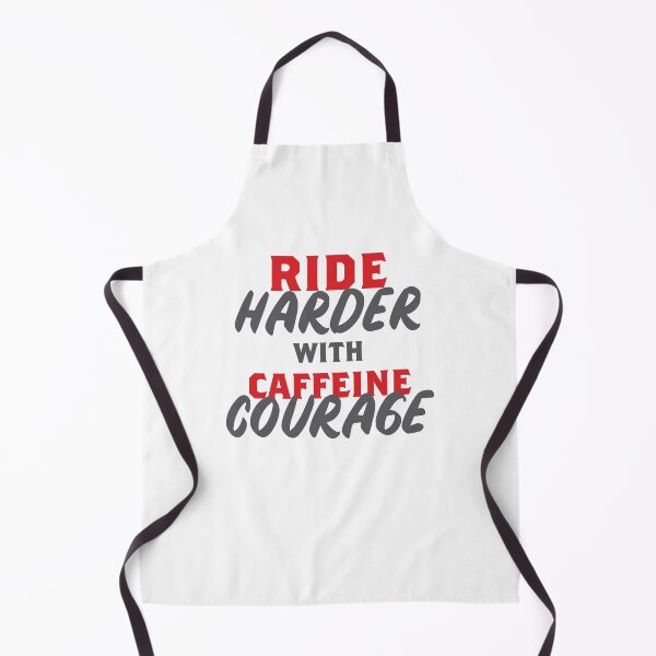 Item preview, Ride harder with caffeine courage! designed and sold by jazzydevil.