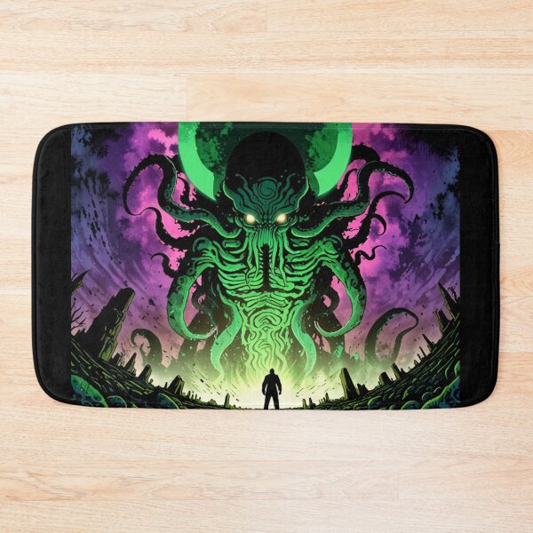 Item preview,  Cthulhu the evil all seeing Eldritch Lovecraftian God Anime Manga style art designed and sold by Vintage Designs +.