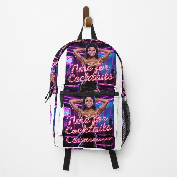 Item preview, Time for Cocktails Night Club Clubbing Neon Glam illustration designed and sold by Vintage Designs +.