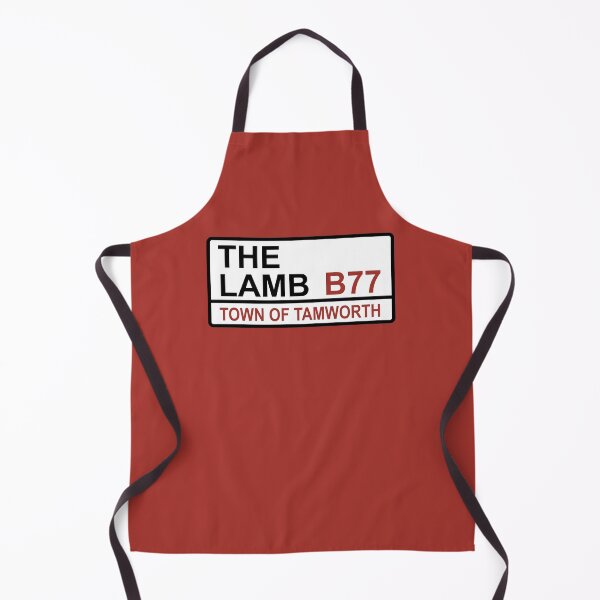 Item preview, Tamworth The Lamb Ground Iconic Street Sign designed and sold by DelfDesign.