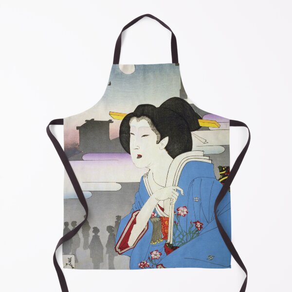 Item preview, Dawn Moon of the Shiwaya Town – Tsukioka Yoshitoshi designed and sold by store-wasabi.