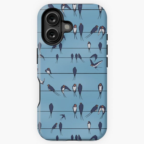 Item preview, Flock of Swallows designed and sold by EllenorMererid.