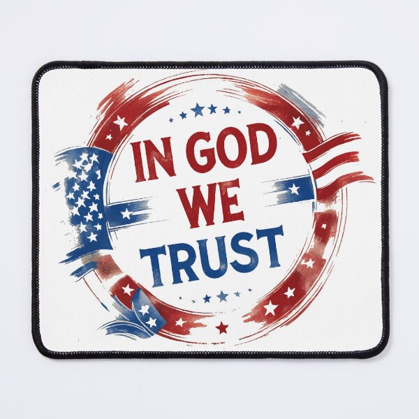 Item preview, Classic American Patriotic Seal – In God We Trust designed and sold by Moss and Moon Studio.