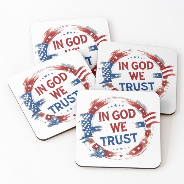 Item preview, Classic American Patriotic Seal – In God We Trust designed and sold by Moss and Moon Studio.