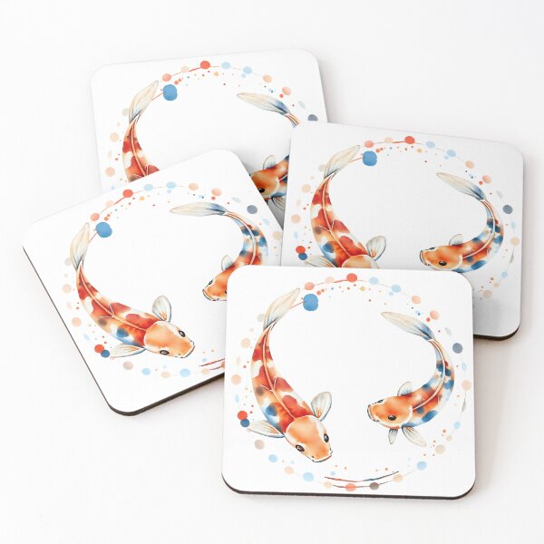 Item preview, Koi Dance Motif designed and sold by Shirtastically.