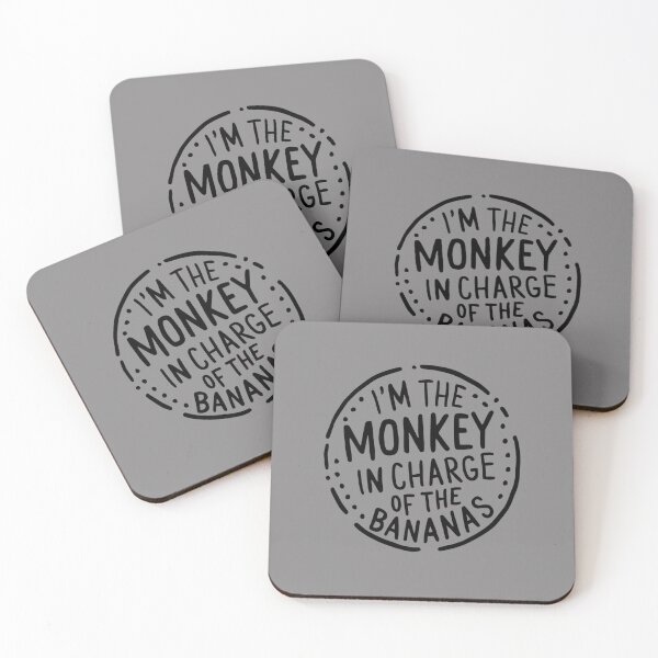 Item preview, I'm The Monkey In Charge Of The Bananas  designed and sold by FanaticB.
