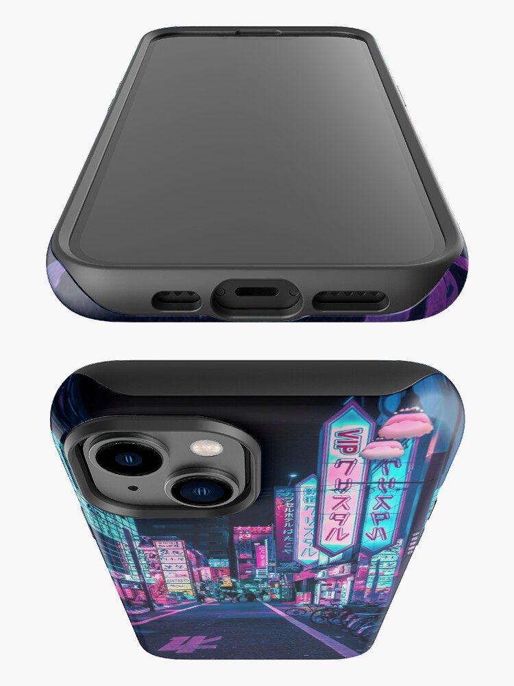 Thumbnail 3 of 4, iPhone Case, Tokyo - A Neon Wonderland designed and sold by HimanshiShah.