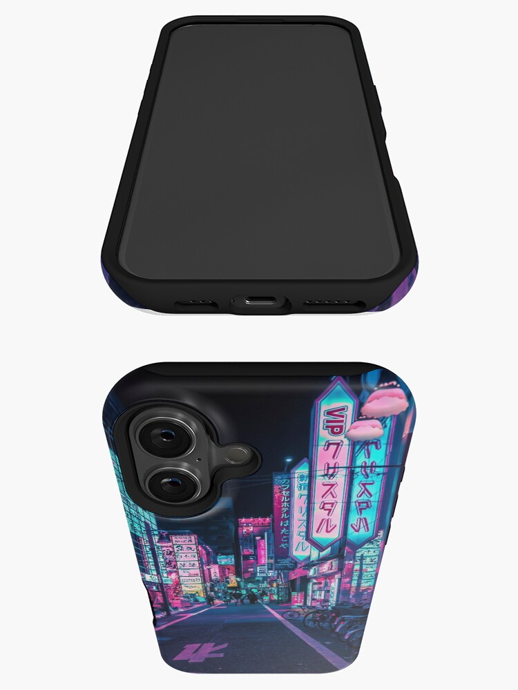 Thumbnail 3 of 4, iPhone Case, Tokyo - A Neon Wonderland designed and sold by HimanshiShah.
