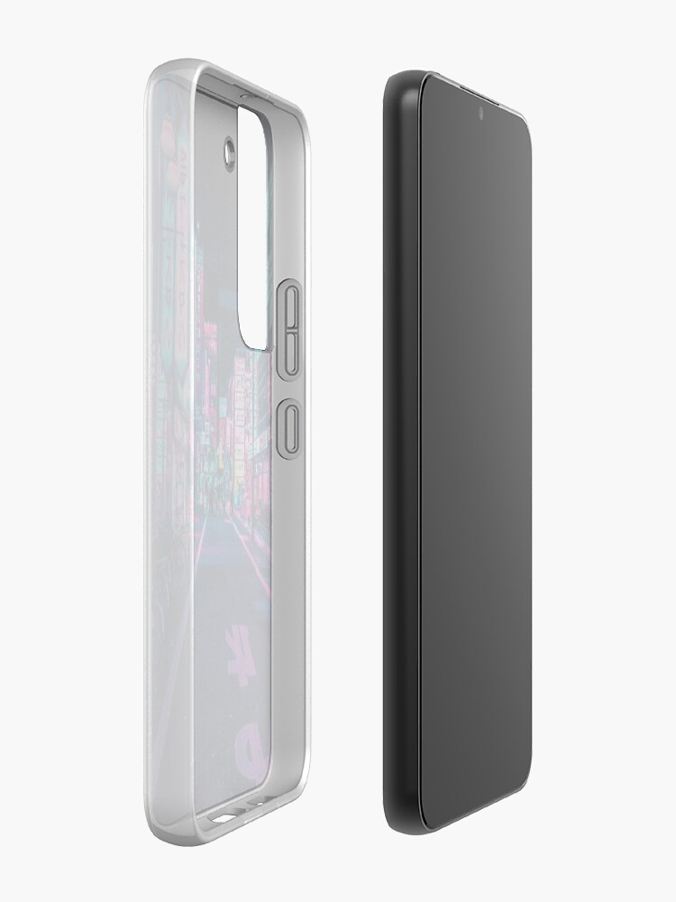 Thumbnail 2 of 4, Samsung Galaxy Phone Case, Tokyo - A Neon Wonderland designed and sold by HimanshiShah.