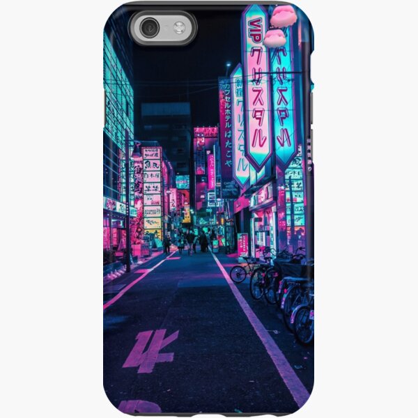 Tokio - Un país de las maravillas de neón Funda resistente para iPhone