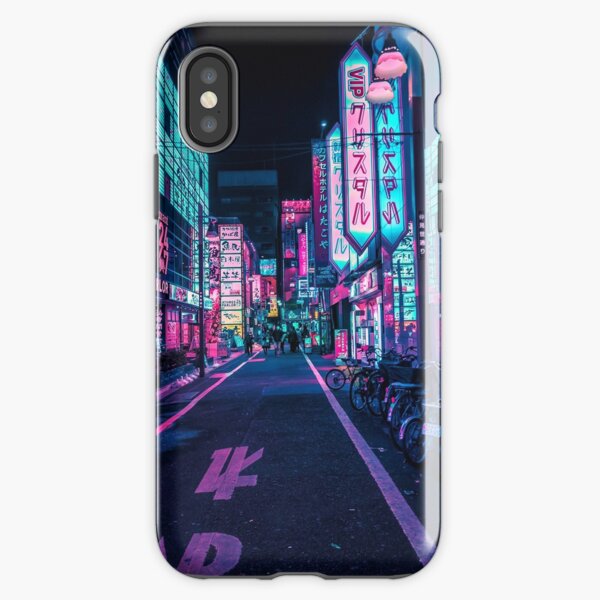 Tokio - Un país de las maravillas de neón Funda resistente para iPhone