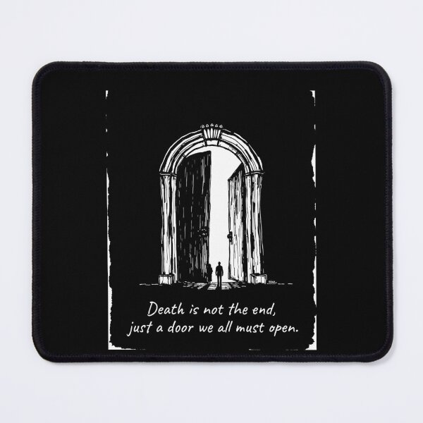 Item preview, The Door Beyond Death – Ink Illustration designed and sold by 442workshop.