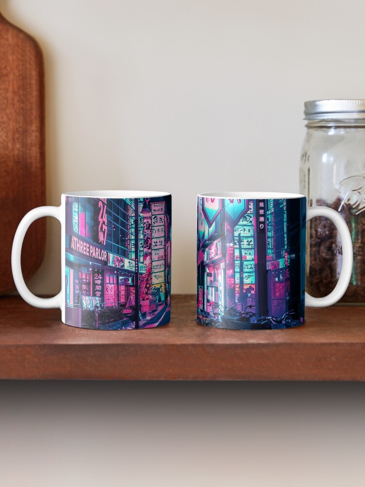 Alternate view of Tokyo - A Neon Wonderland Mug