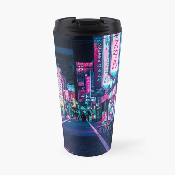 Tokyo - A Neon Wonderland Travel Mug