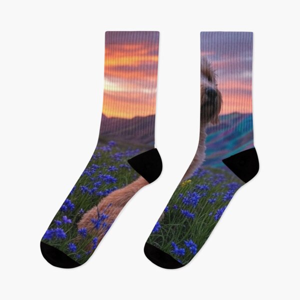 Item preview, Goldendoodle Landscape 6 designed and sold by CozyManCreation.