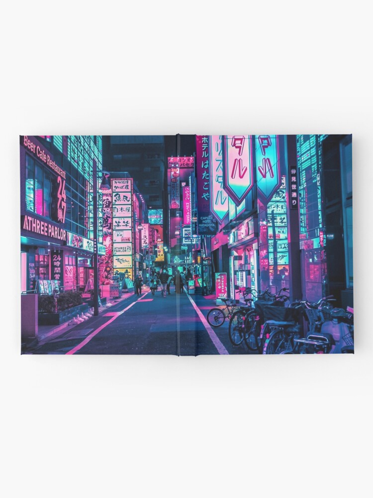 Alternate view of Tokyo - A Neon Wonderland Hardcover Journal