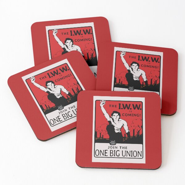 Item preview, The IWW is coming - join the one big union designed and sold by Radical Poster Collective.
