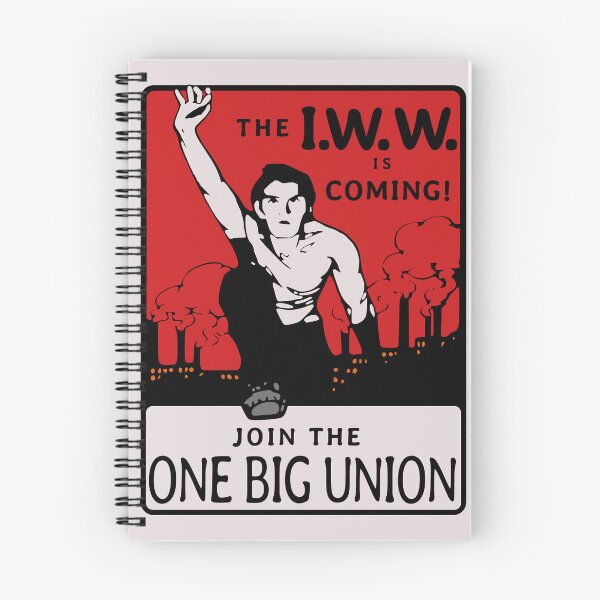 Item preview, The IWW is coming - join the one big union designed and sold by Radical Poster Collective.