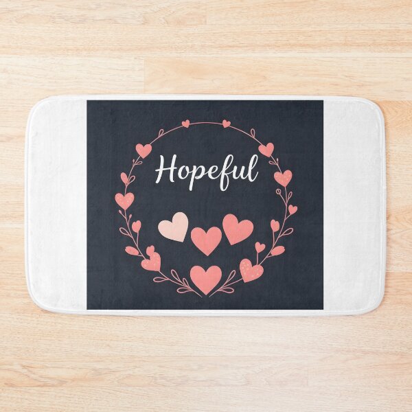 Item preview, Hoffnungsvolles Herz inspirierende Typografie designed and sold by Be-YouNick.