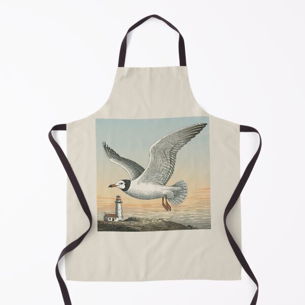 Item preview, Laughing Gull - Leucophaeus Atricilla Vintage Engraving designed and sold by GRABAPSHOP.
