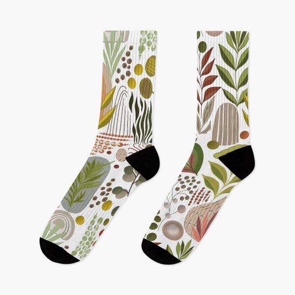 Item preview, plant pattern, pastel pattern, watercolor designed and sold by Tetiana Pohurska.